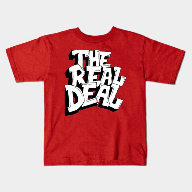 Extreme Sports Entertainment Real Deal Merchandise Kids T-Shirt by CawSuperStore